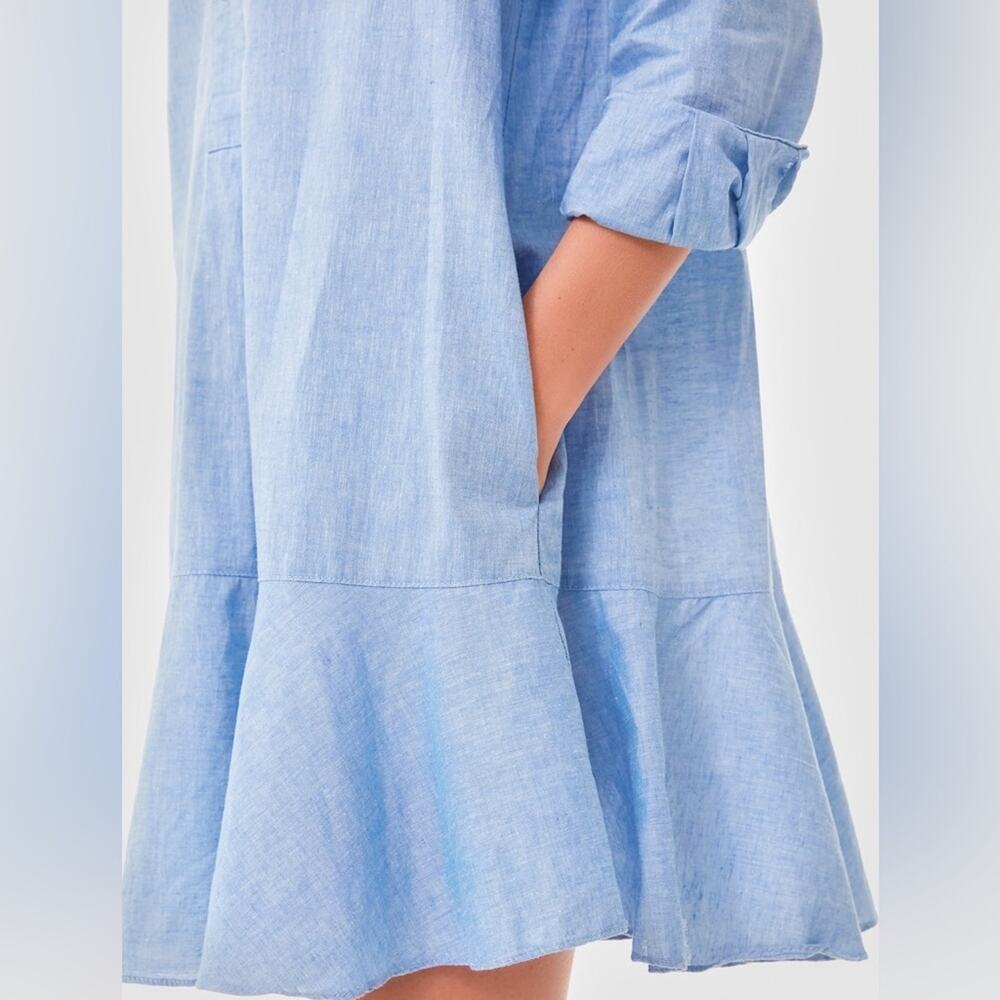 Tuckernuck Chambray Callahan Shirt Dress - medium - Picture 2 of 8